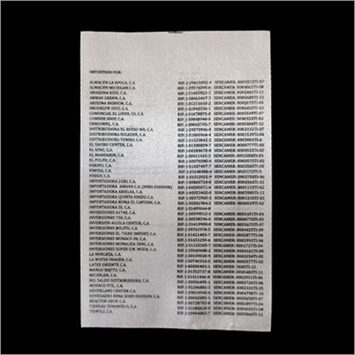 Cloths Labels