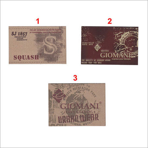 Designer Jeans PU Label