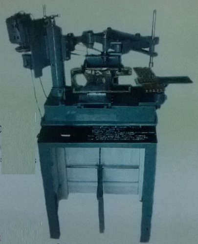 Sewing Machine body serial no engraving machine