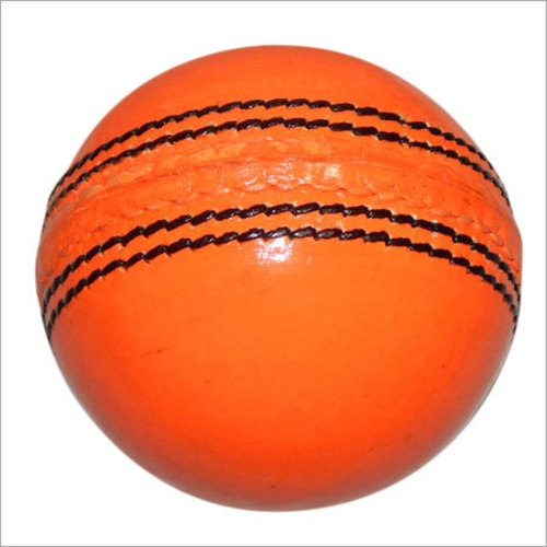 Orange Cricket Ball