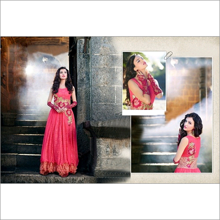 Attractive Semi Stitched Gown