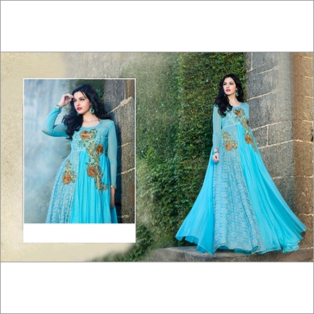 Semi Stitched Gown