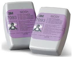 3M PARTICULATE FILTER 7093, P100