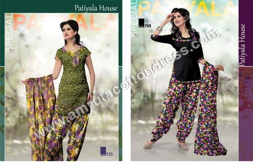 Patiala Derss Material (100%)