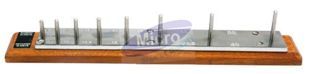 LENGTH GUAGE - Metal/Wood, 40mm Rollers, 2 KN Capacity | Tile Strength Testing, Accurate, Efficient, Lever Ratio 1:12
