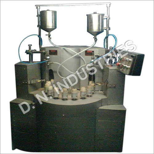 Aluminium Collapsible Tube Lacquering Machine - 16/32 Cups, 1200Mm X 1800Mm/1500Mm X 2000Mm, 60/100 Tubes/Min, Double Spray, Adjustable Timer, Manual Feed