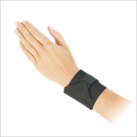 Wristlet - Neoprene, 4 & 5 Inches, Black | Adjustable Fit, Wrist Support, Injury Prevention