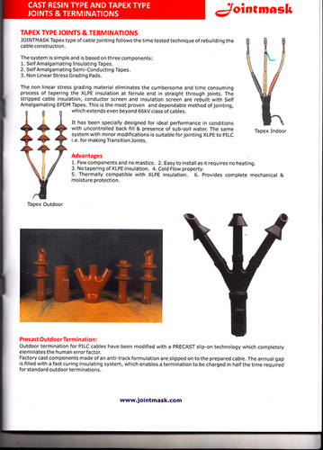 Cast Resin Type And tapex type joints & terminations
