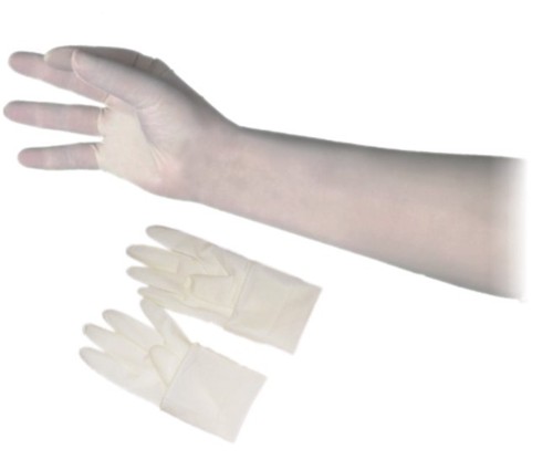 EXAMINATION GLOVES Elbow length Long Cuff 450-500mm Powdered