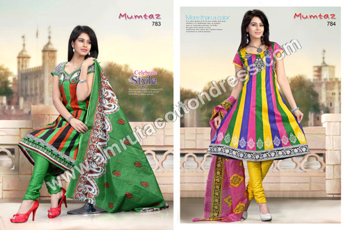 Mumtaz Anarkali Dress Materials