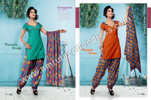 Patiala Suits Materials