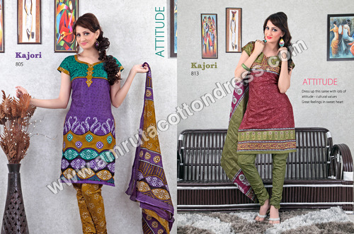 Printed Dress Materials