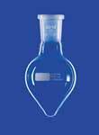 Pear-shape flasks with conical ground joint  