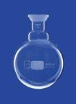 Receiving Flasks - Borosilicate Glass 500 Ml, Round Bottom, Narrow Neck | Durable, Heat Resistant, Chemical Inert, Easy Handling, Accurate Volume