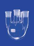 Four-neck Round- Bottom Flasks, Side Necks Parallel