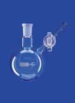 Nitrogen round- bottom flasks (to Schlenk) with NS stopcock
