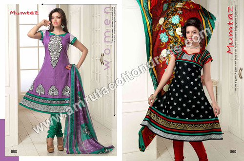Designer Anarkali Dress Materials