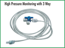 High Pressure Monitoring with 3 Way