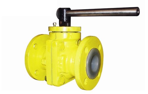 2 WAY LINED BALL VALVE