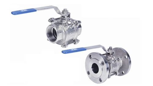 2 WAY THREE PIECE DESIGN BALL VALVE