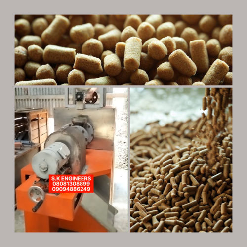 Fish feed pellet making machine