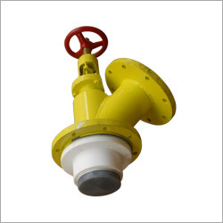 FEP Lined Flush Bottom Valve