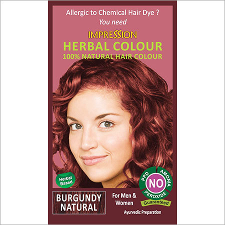 Herbal Hair Colour Burgundy