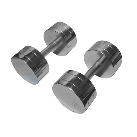 Steel Chrome Dumbbells 17.5kg(1)