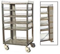 LAPROSCOPY/ENDOSCOPY EQUIPMENT TROLLEY S.S.