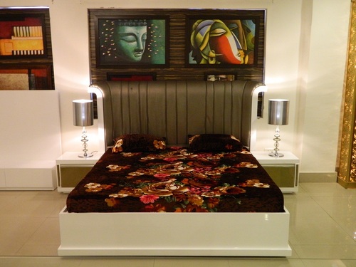 Designer Wooden Double Bed