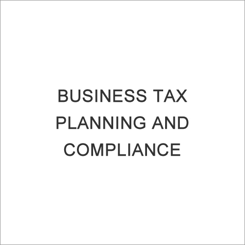 Business Tax Planning and Compliance