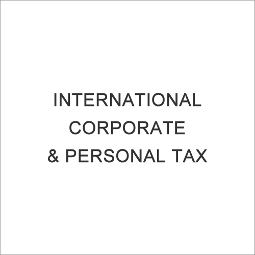 International Corporate & Personal Tax