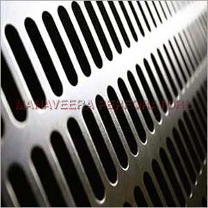 Long Holes Slotted Metal Perforated Sheets