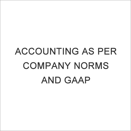 Accounting as Per Company Norms and GAAP