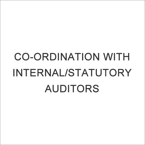 Co-ordination with Internal-Statutory Auditors