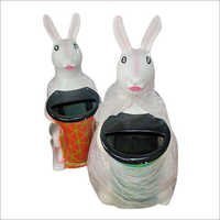 FRP Rabbit Dustbin