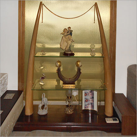 Wooden Bone Show Stand