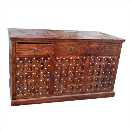 Cabinet With Brass Work
