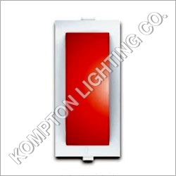 White Neon Indicator Red