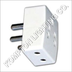 White 6 Amp Travel Adaptor