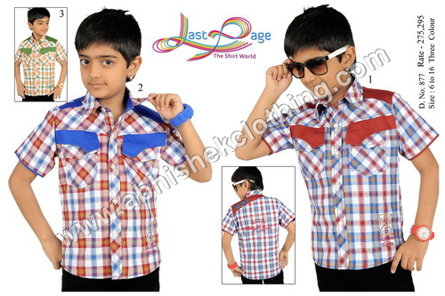 Boy'S Checkered Shirt