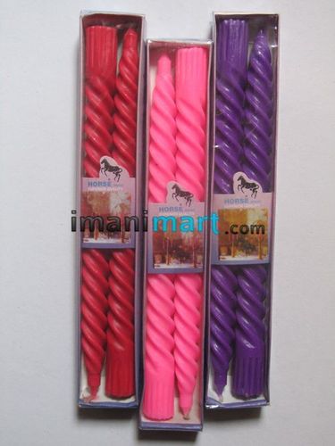 Decorative Spiral Candles