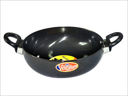 Aluminium Hard Anodized Kadai