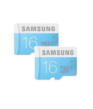 Samsung 16 Gb Micro Sd Memory Card Class 6 - Pack Of 2 ;