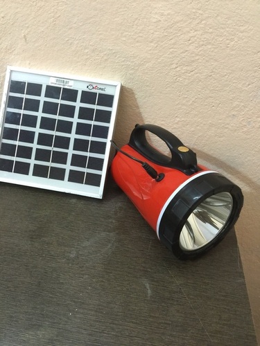 Rechargeable Solar Led Torch 6 volt -4.5 Ah