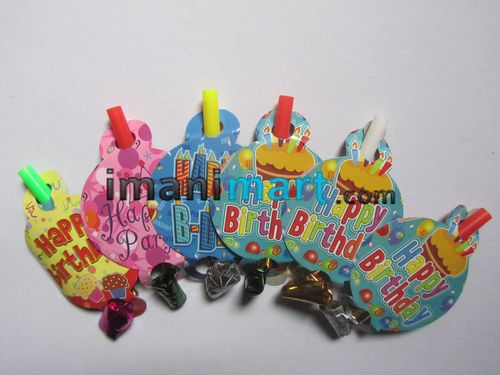Party Blow out whistles