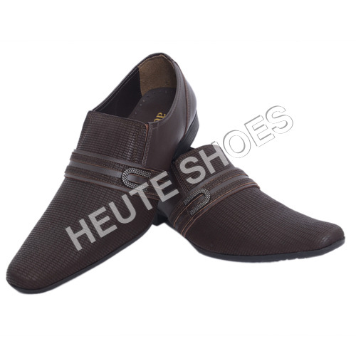 Aura Brown Leather Shoes