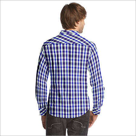 Cotton Check Shirting Fabrics