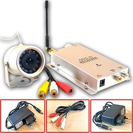 JMK IR Wireless Night Vision CCTV Security System Camera w AUDIO - ST CM 02