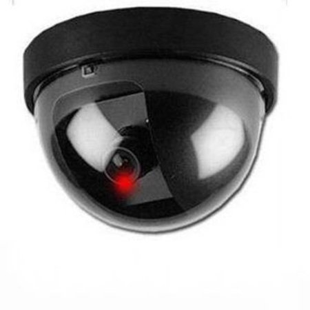 Gizmobaba GB100 Fake CCTV LED Dome Security Camera with Real Motion IR Detector Senses Move
